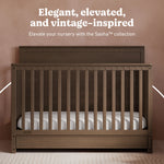 Graco Sasha Convertible Crib with Drawer in Hazelnut Lifestyle image
