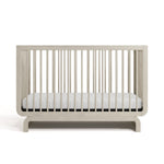Storkcraft Santorini Convertible Crib in London Fog front facing  image