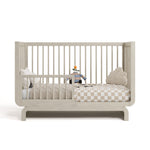 Storkcraft Santorini Convertible Crib  in London Fog toddler bed image