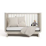 Storkcraft Santorini Convertible Crib in London Fog daybed image
