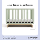 Santorini sage with driftwood crib design callout