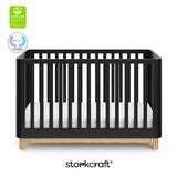 santos black with natural crib certifications callout