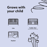 santos crib conversions black cartoon drawing