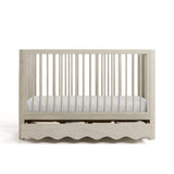 Storkcraft Casablanca 5-in-1 Convertible Crib in London Fog front facing image