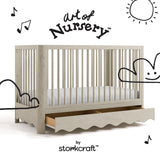 Storkcraft Casablanca 5-in-1 Convertible Crib in London Fog callout image