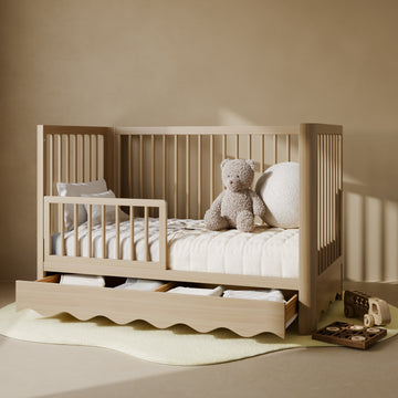 Storkcraft® Casablanca™ Deluxe 5-in-1 Convertible Crib with Drawer and Bonus Toddler Guardrail