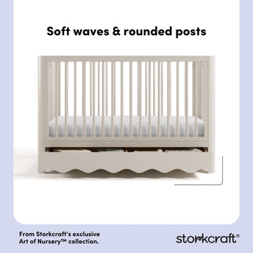 Storkcraft® Casablanca™ Deluxe 5-in-1 Convertible Crib with Drawer and Bonus Toddler Guardrail