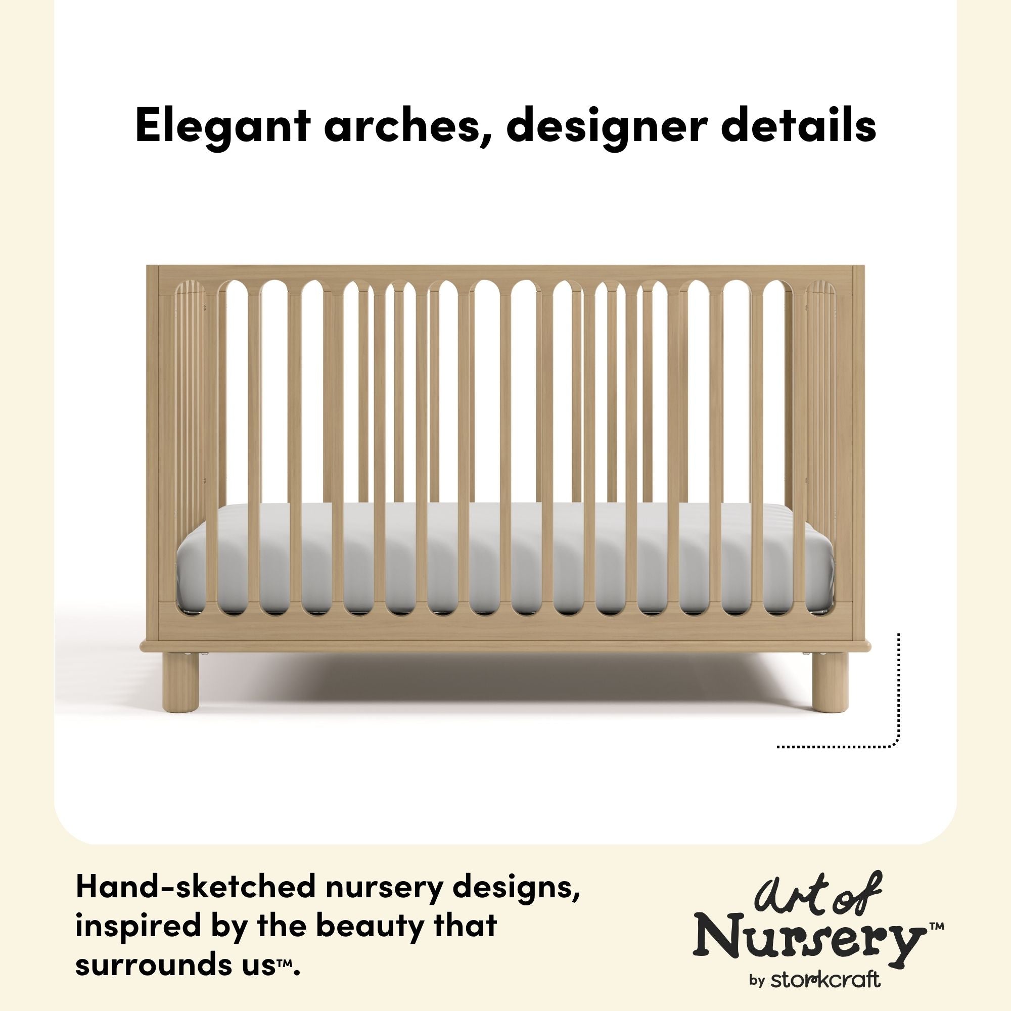Sicily driftwood crib style callout