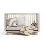 Storkcraft Amalfi Crib in Frosted Oat Daybed stage