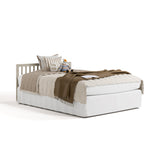 Storkcraft Amalfi Crib in Frosted Oat Full Bed stage