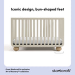 Amalfi frosted oat with driftwood crib style callout