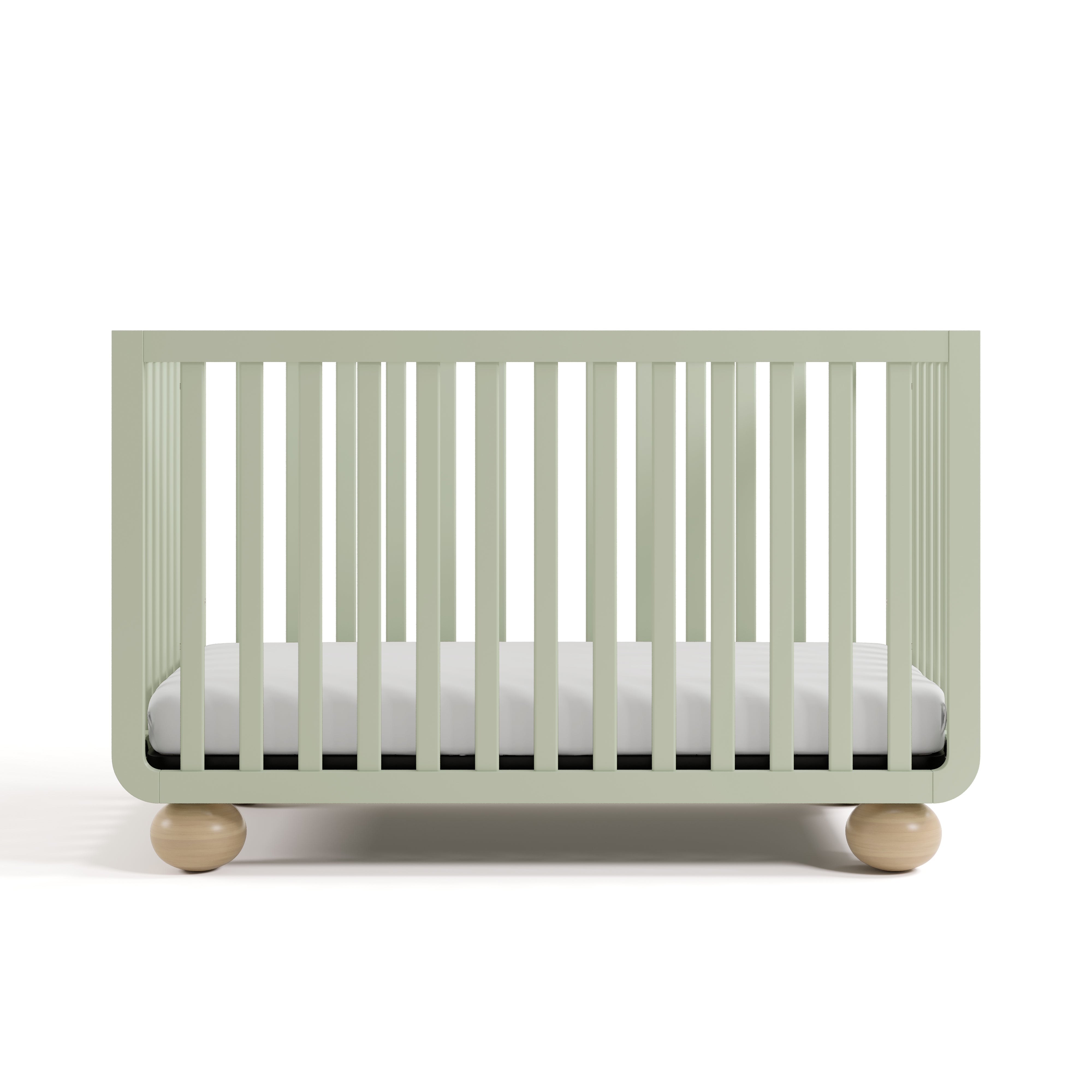 Front view of Amalfi sage with driftwood crib