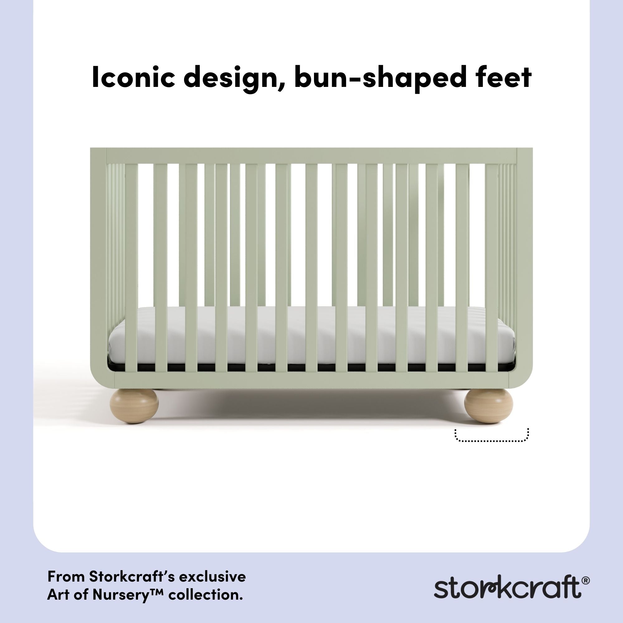 Amalfi sage with driftwood crib style callout