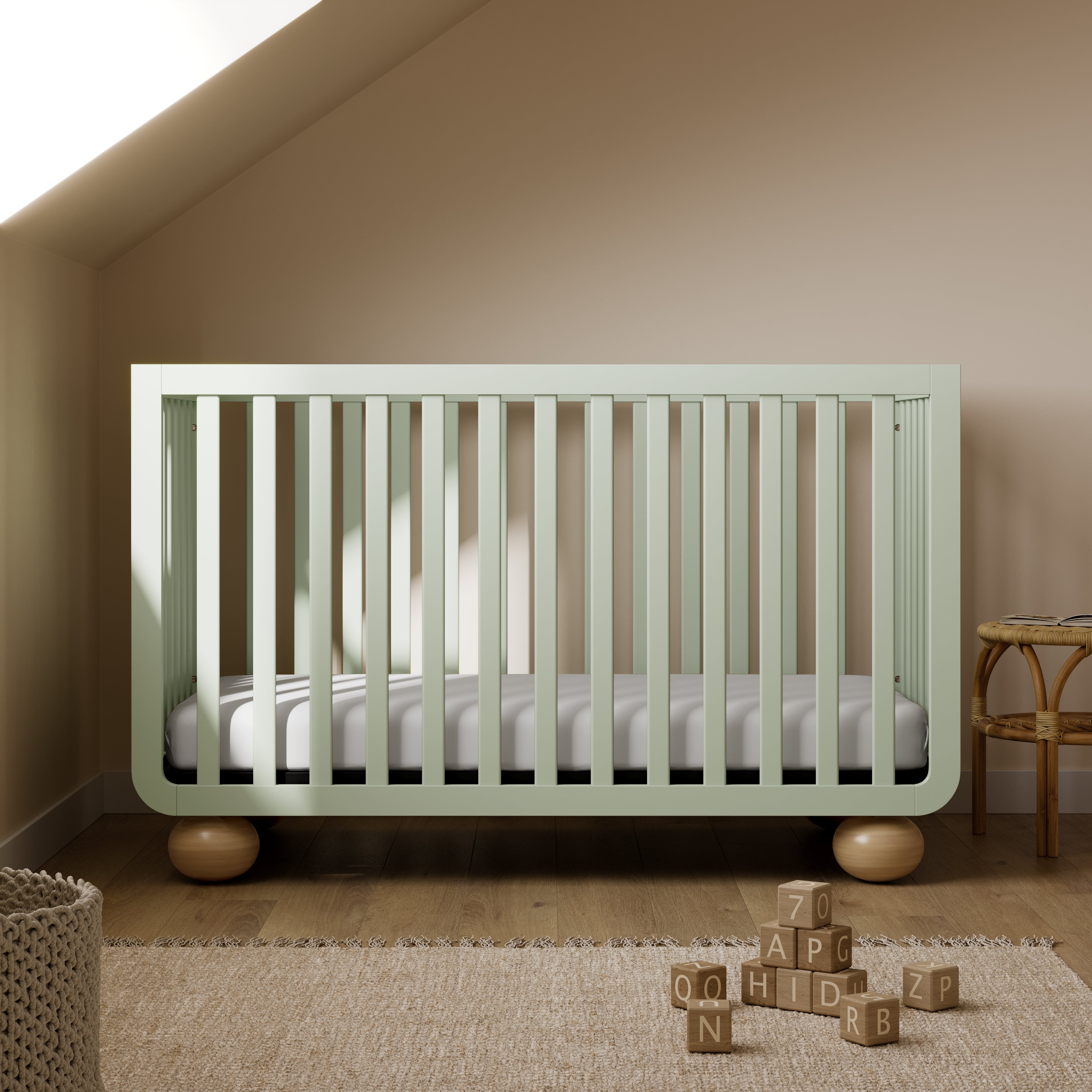 Amalfi sage with driftwood crib in nursery