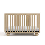 Front view of Amalfi driftwood crib