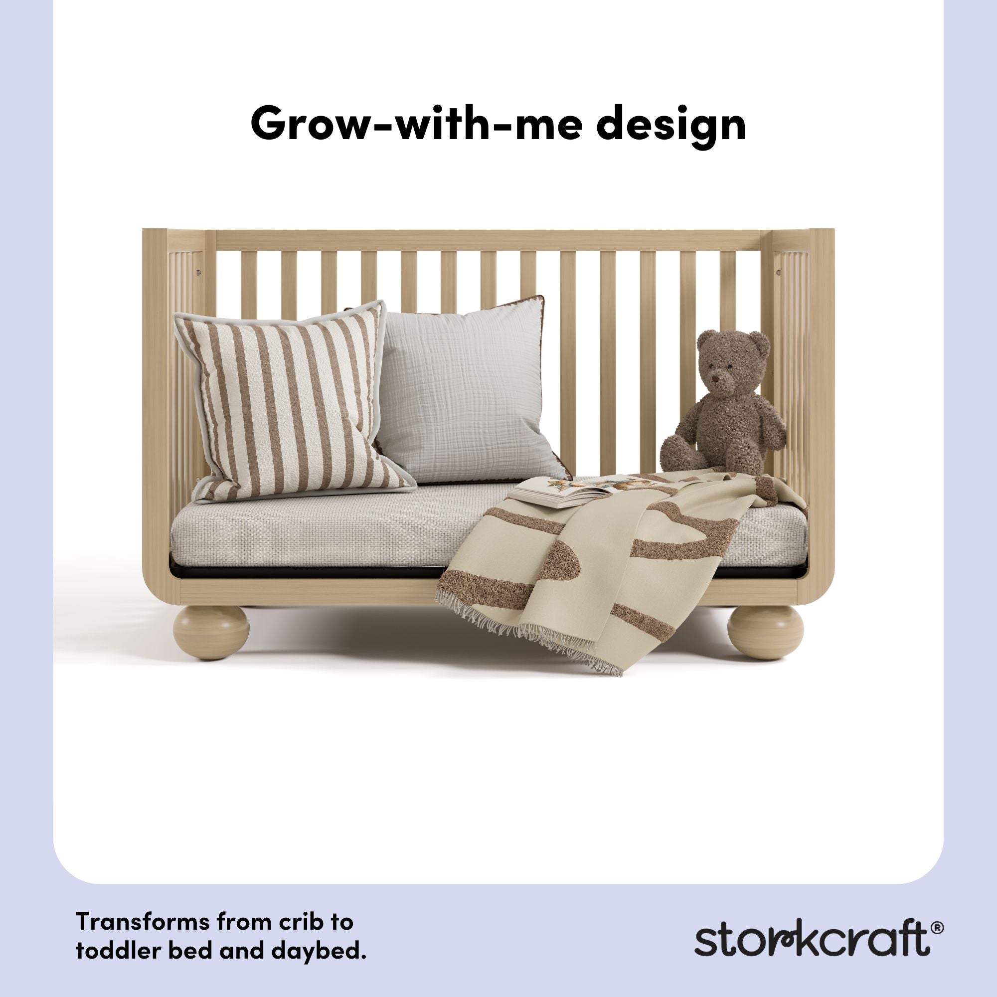 Amalfi driftwood crib daybed callout