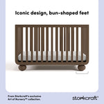 Amalfi hazelnut crib style callout