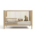 Rio driftwood crib converted to toddler bed