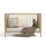 Rio driftwood crib converted to daybed