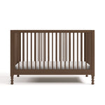 Rio hazelnut crib front view