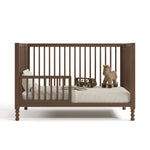 Rio hazelnut crib converted to toddler bed