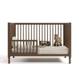 Rio hazelnut crib converted to toddler bed
