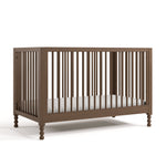 Rio hazelnut crib angle view