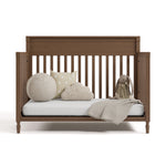 Valencia hazelnut crib converted to daybed