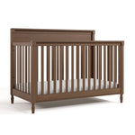 Valencia hazelnut crib angle view