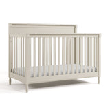 Valencia frosted oat crib angle view