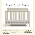 Valencia frosted oat crib style callout