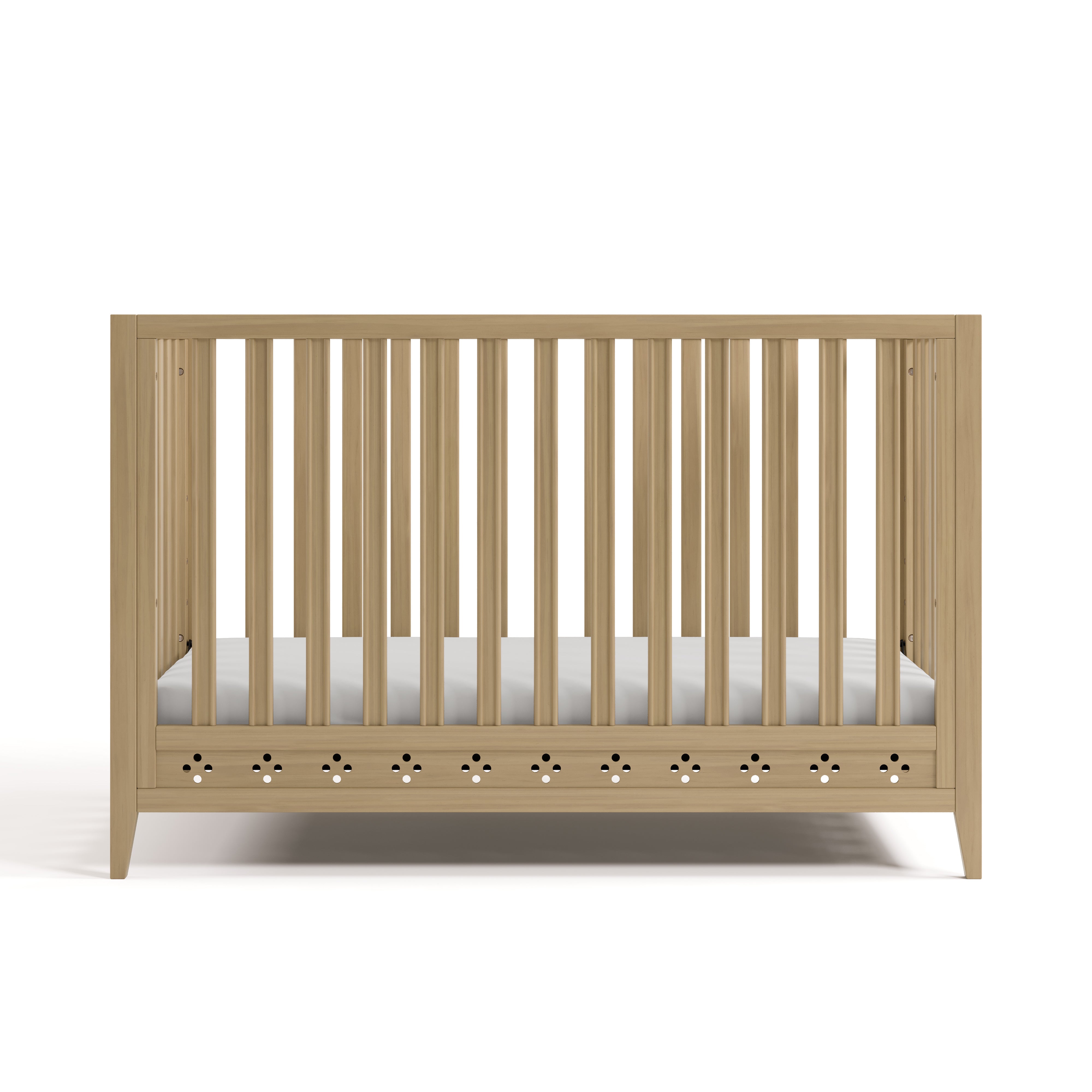 Storkcraft Mallorca 5-in-1 Convertible Crib in Driftwood