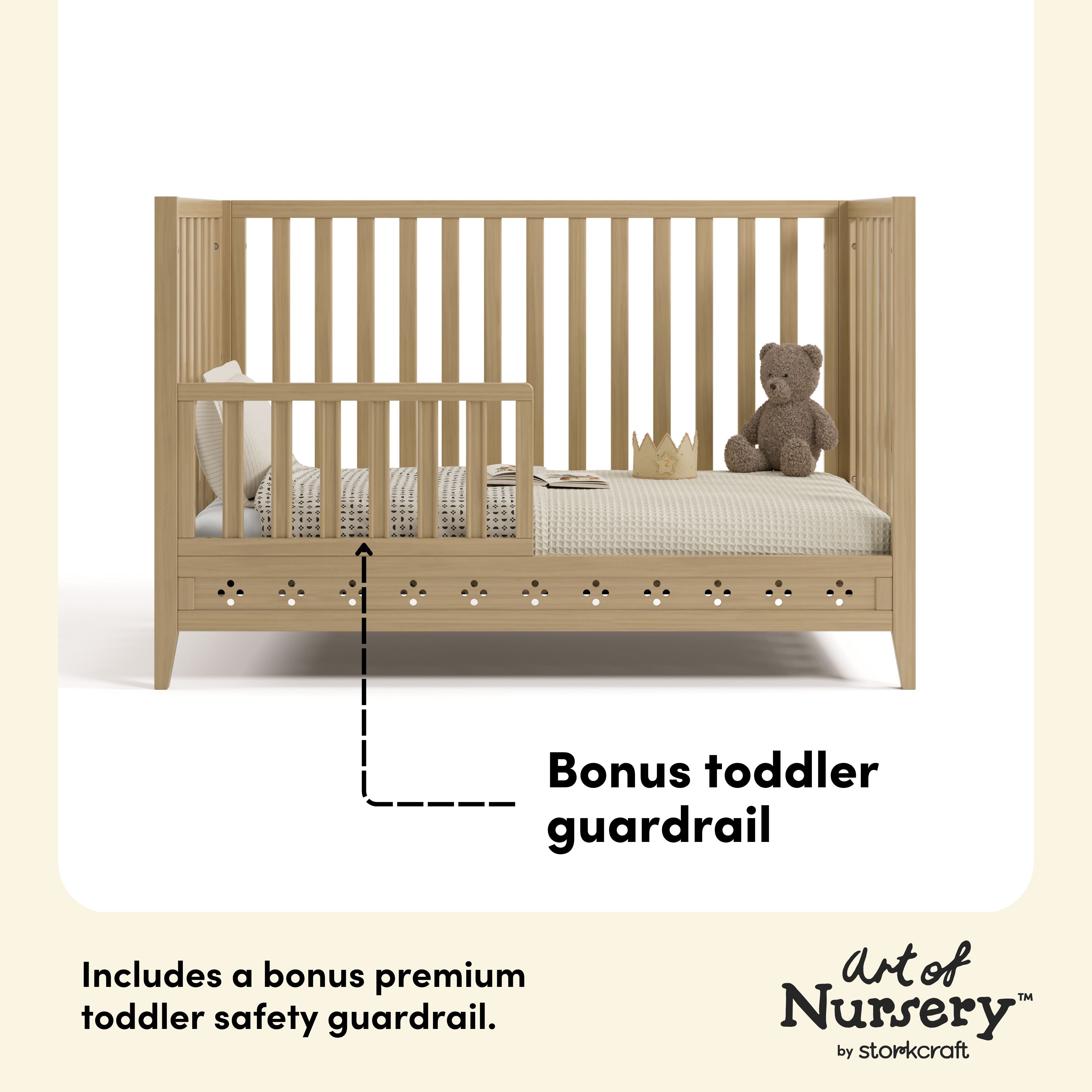 Mallorca driftwood crib bonus guardrail callout