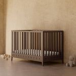 Storkcraft Mallorca 5-in-1 Convertible Crib in Hazelnut