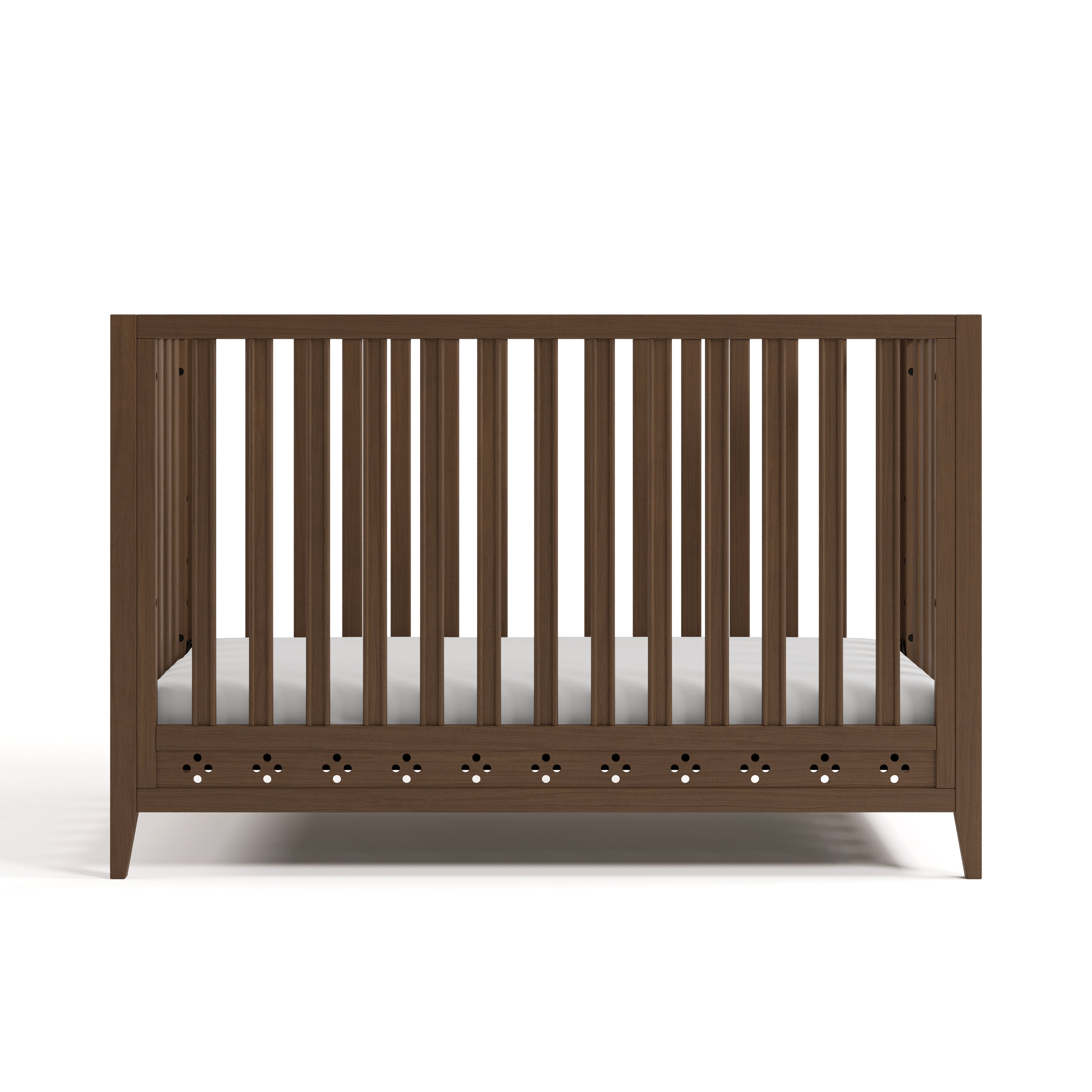Storkcraft Mallorca 5-in-1 Convertible Crib in Hazelnut