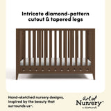 Mallorca 5-in-1 Convertible Crib with Bonus Toddler Guardrail