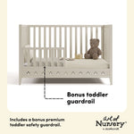 Mallorca frosted oat crib bonus guardrail callout