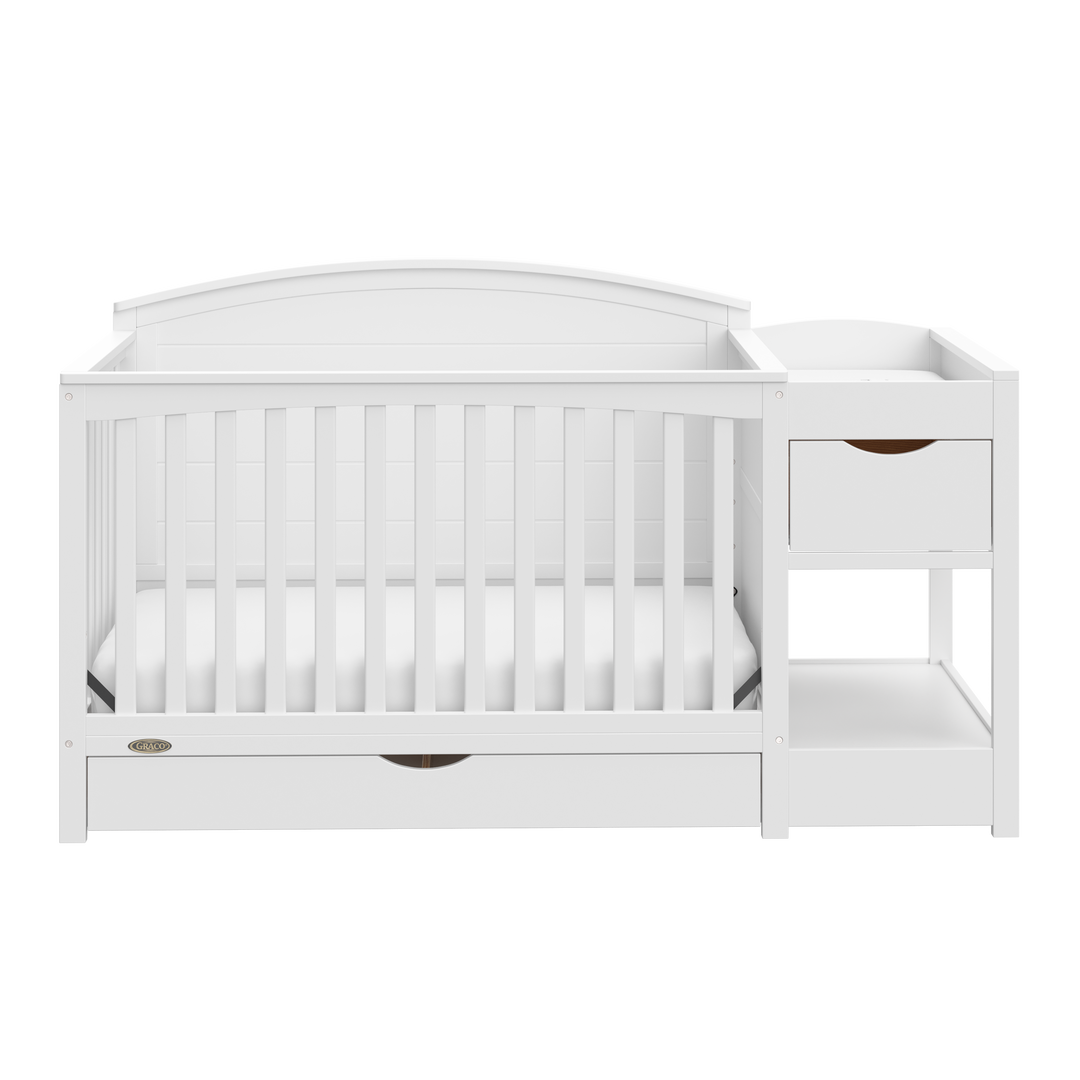 Graco white convertible sales crib