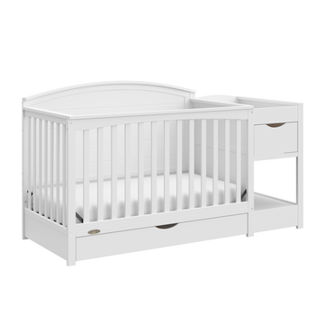 Graco white convertible crib online