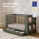 Read-with-me olive with driftwood crib awards callout