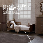 Graco Bailey hazelnut toddler bed