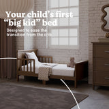Graco Bailey hazelnut toddler bed
