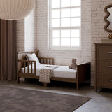 Bailey hazelnut toddler bed in kids room