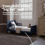 Graco Bailey midnight blue toddler bed