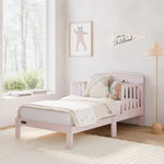 Benton blush toddler bed in kids room