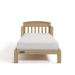 Benton driftwood toddler bed front view