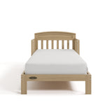 Benton driftwood toddler bed front view