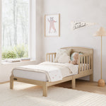 Benton driftwood toddler bed in kids room