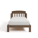 Benton hazelnut toddler bed front view