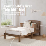 Benton hazelnut toddler bed lifestyle callout